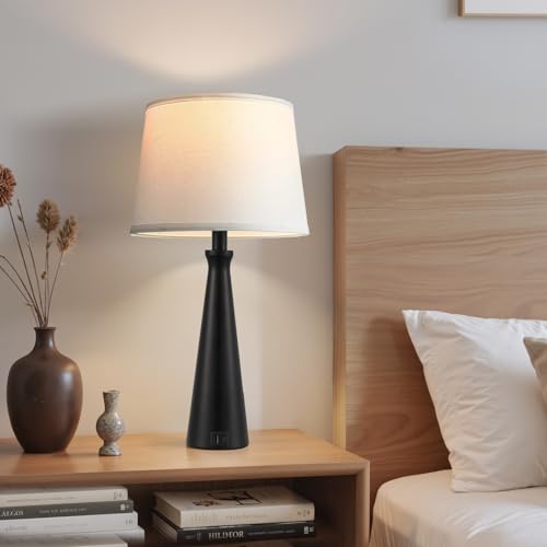 Modern Touch Lamps for Nightstand (2 Count)