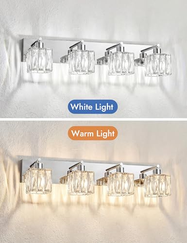 Chrome Bathroom Light Fixtures