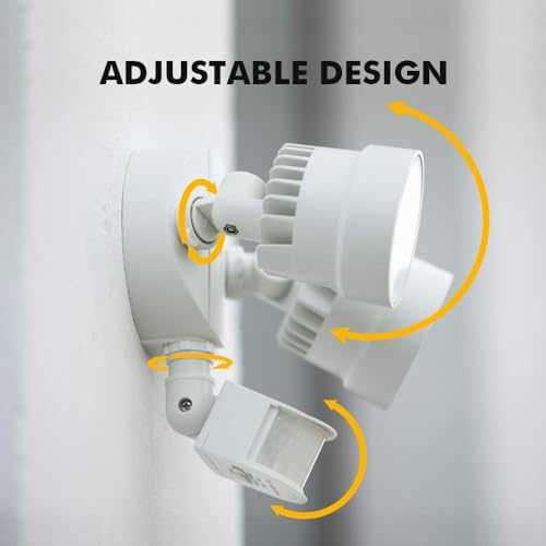 P6221W PIR24 2000 Lumen 18 Watt 26 LED Motion Activated Integrated Dual (2 Count)