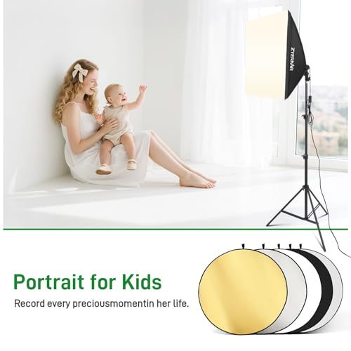 Photography Lighting kit with Backdrops