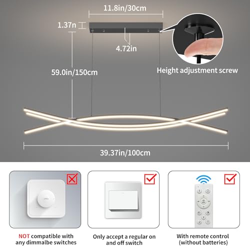 Modern Ceiling Chandelier Light