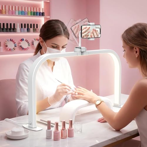 Half Moon Light for Nail Desk