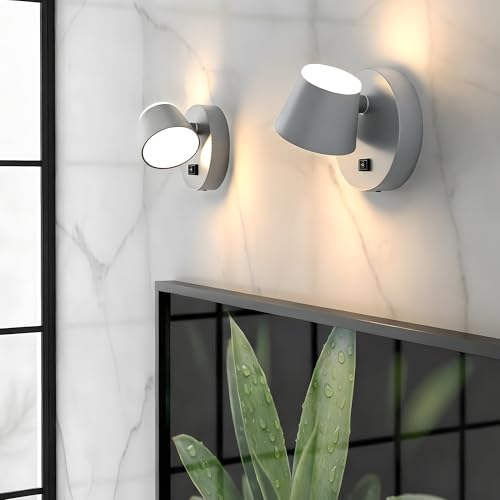 Battery Operated Wall Sconce with Remote