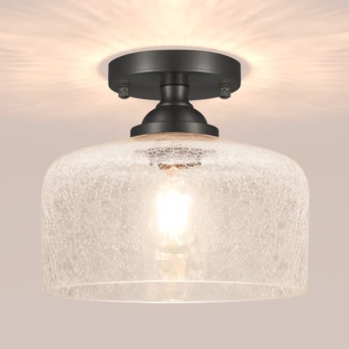 Small Semi Flush Mount Ceiling Light Fixture