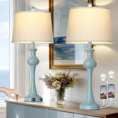 29" Coastal Table Lamp Set of 2 (2 Count)