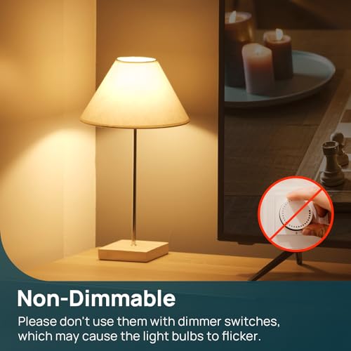 A19 LED Light Bulbs (6 Count)