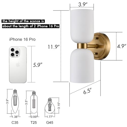 Gold Wall Sconces 2