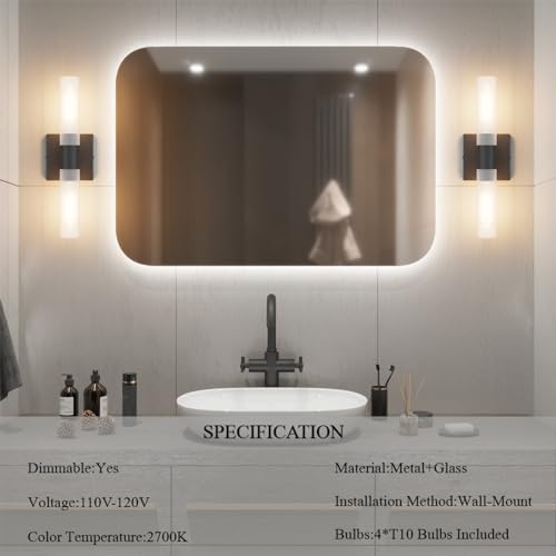 Black Wall Sconces Set of Two (2 Count)
