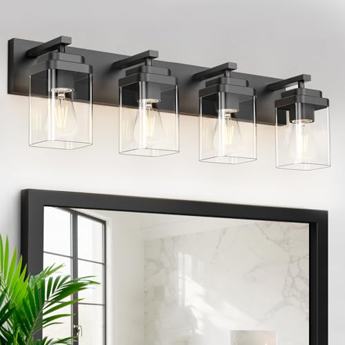 Black Bathroom Light Fixtures