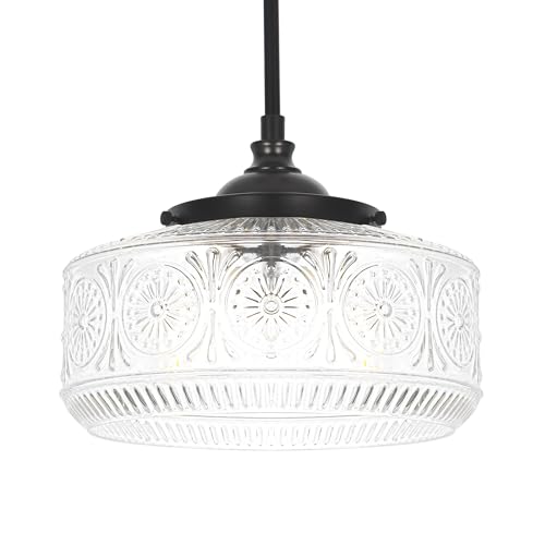 Black 3 Light Pendant Lights Kitchen Island Adjustable Hanging Sink Light