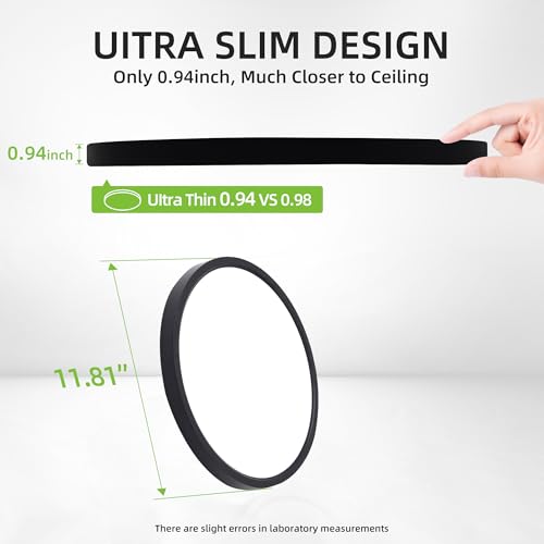 12 Inch LED Round Flat Panel Light