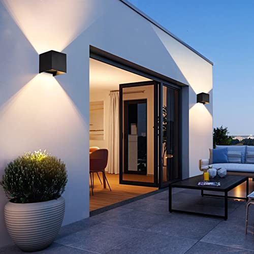 2 Pcs G9 Outdoor Wall Lights Exterior (2 Count)