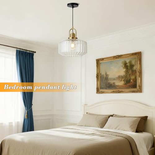11.8in Mid Century Modern Pendant Light