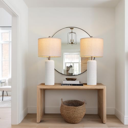 27.5'' Tall Table Lamps for Living Room Set of 2 (2 Count)