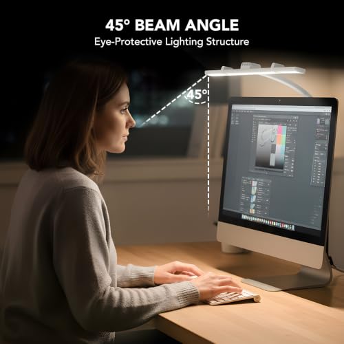 LED Desk Lamp for Home Office with Base