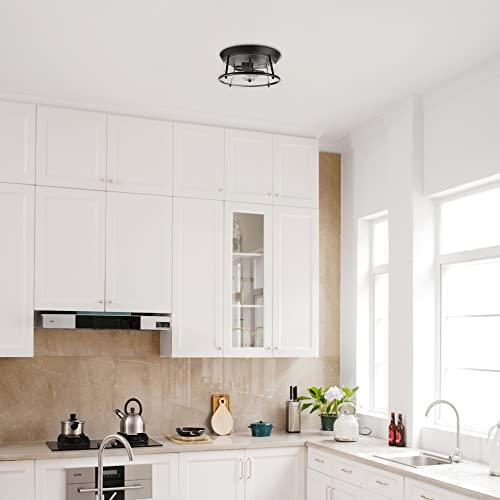 60347 2 Light Flush Mount Ceiling Light