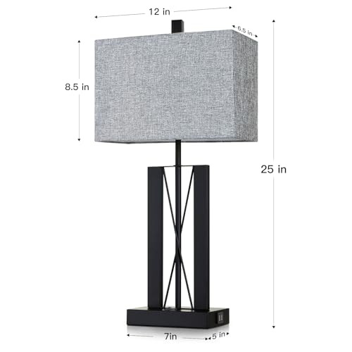 25" Table Lamps Set of 2 (2 Count)