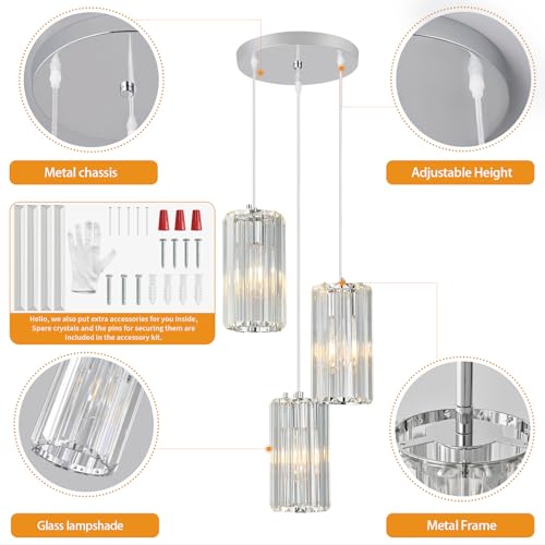 Chrome Pendant Lighting Modern Pendant Light