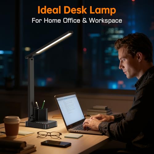 LED Desk Lamp USB A