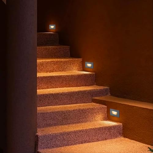Stair Lights Indoor LED Outdoor Step Lights 12V (6 Count)