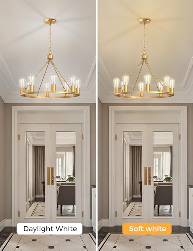 Wagon Wheel Chandelier (8 Count)