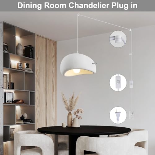 15.7in Plug in Chandelier