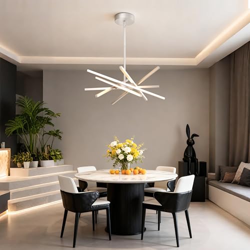 Modern Silver LED 6