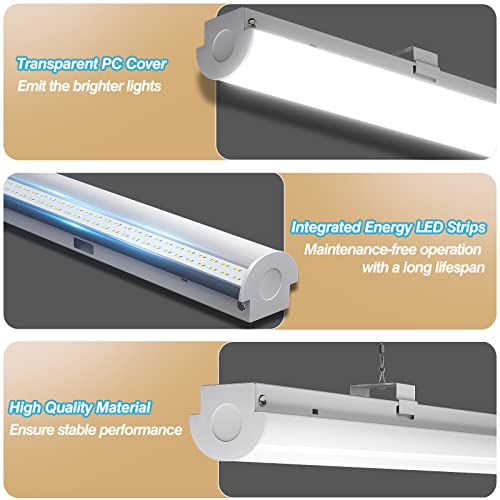 8FT LED Shop Lights 110W Strip Lights [6 (6 Count)