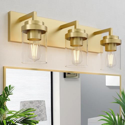 Bathroom Lighting Fixtures (3 Count)