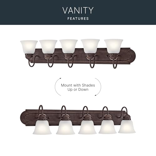 5 Light Bathroom Vanity Light