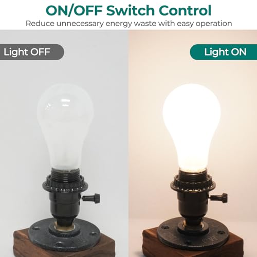 UL Listed Lamp Socket Replacement wtih ON (2 Count)