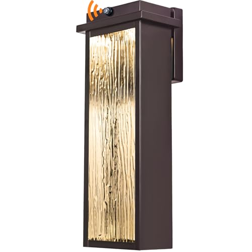 16" Oil Rubbed Bronze Dusk to Dawn LED Outdoor Sconce Light 1PK