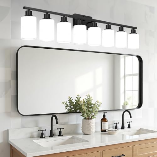 8 Light Bathroom Light Fixtures