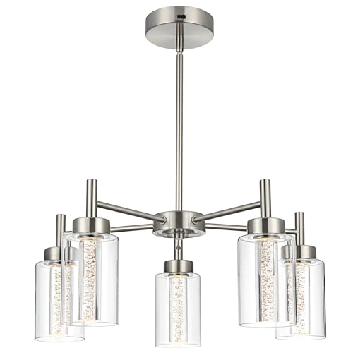 LED 5 Light Modern Chandeliers for Dining Room