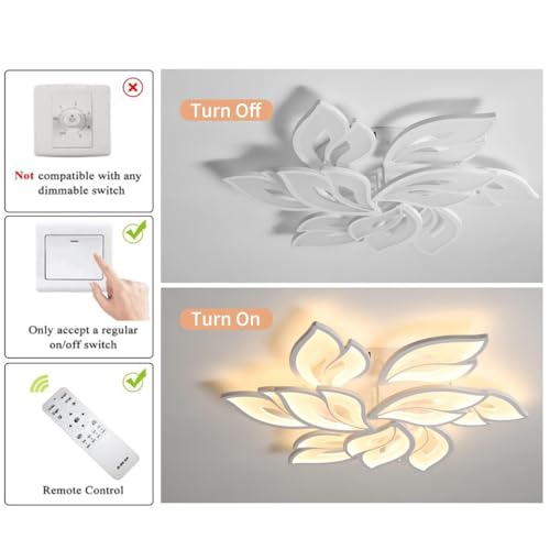 Modern LED Flush Mount Ceiling Light