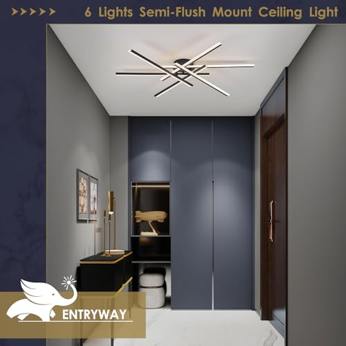 Modern LED Chandelier with Remote Control