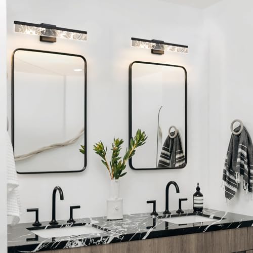 Modern Bathroom Light Fixtures Over Mirror