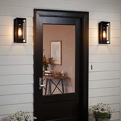 14" Modern Outdoor Porch Wall Light (4 Count)