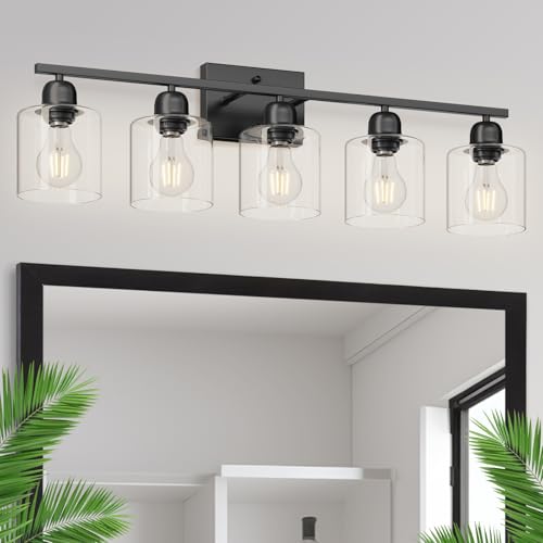 Modern 5 Light Bathroom Vanity Light