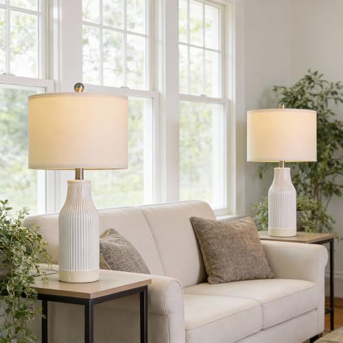 23.5" Bedside Lamps Set of 2 (2 Count)