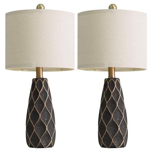 Samll Table Lamps Set of 2 for Living Room