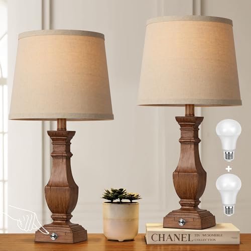 Dimmable Table Lamps Set of 2 (2 Count)