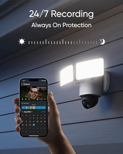 Floodlight Camera E340 (3 Count)