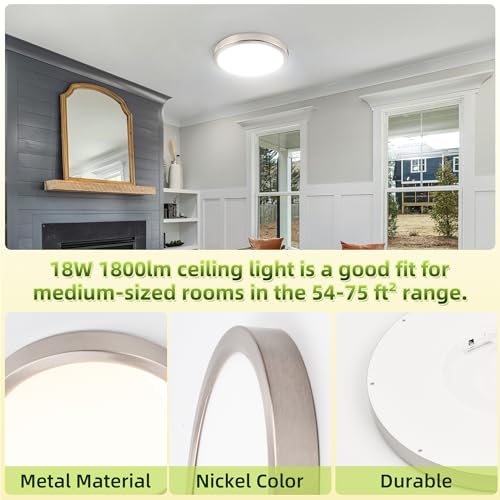 9 Inch Selectable CCT LED Round Flat Panel Light