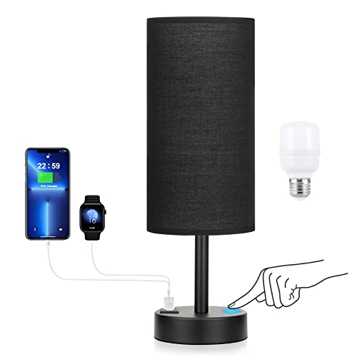 Black Touch Table Lamp for Bedroom