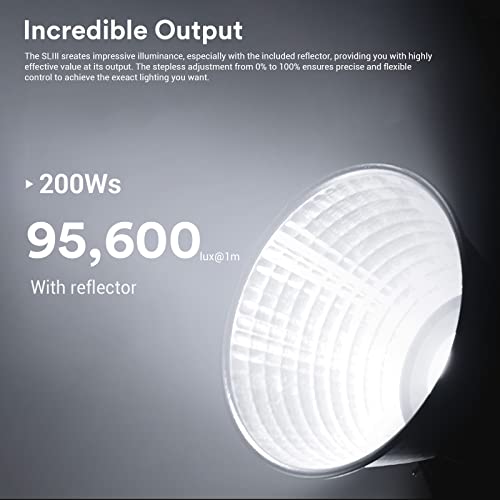 SL200III 215W Bowens Mount Daylight Balanced Led Video Light
