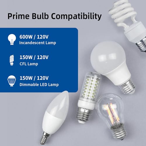 Digital Toggle Dimmer Switch for Dimmable LED (10 Count)
