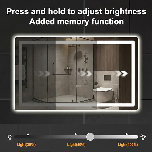 LED Bathroom Mirror with Lights