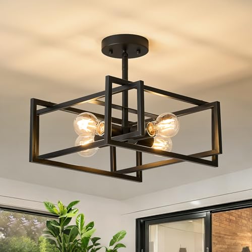 Black Ceiling Light