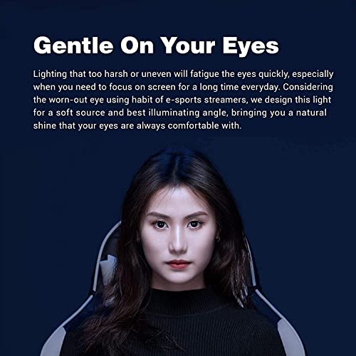 ES45 Desktop LED Key Light for Streaming&Video Calls